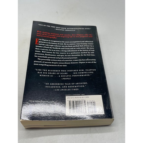 Clapton the autobography paperback book 2007 E.C. music limited published READ - Picture 6 of 6